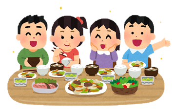 イラスト：食育