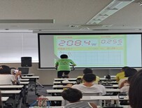 「電気とお菓子で親子の絆を深めよう!」の様子