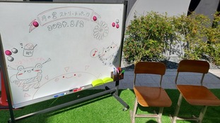 写真3：社会実験の様子