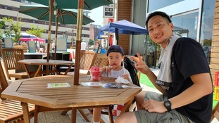 写真5：社会実験の様子