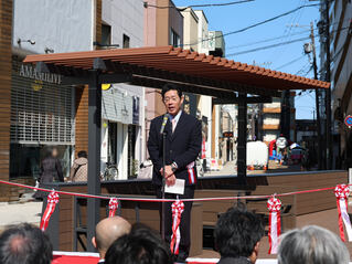 市長挨拶写真