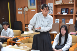プレゼンの様子