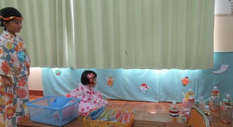 おばけのボーリングにチャレンジ