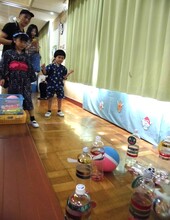 おもいっきり転がしてチャレンジ