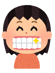 イラスト：歯のホワイトニング
