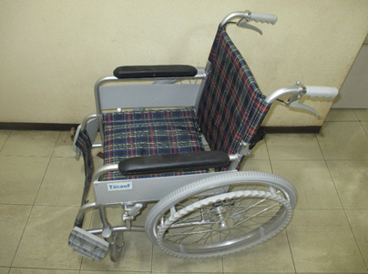 常備している車椅子