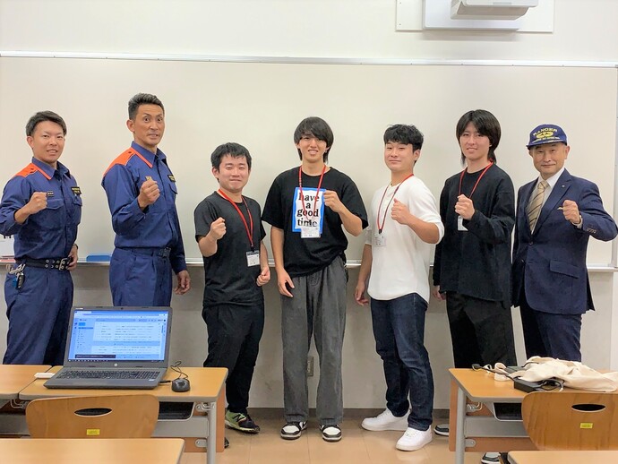 参加学生の集合写真