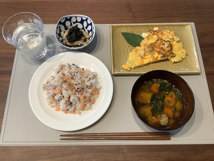 いせっ子賞小学生の部・鈴木さんの完成メニューの写真
