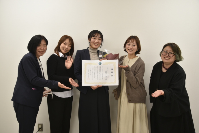 地域おこし協力隊員の集合写真