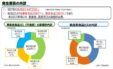 食品ロス発生要因グラフ