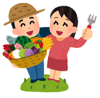 イラスト：地産地消