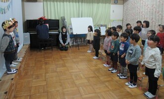 みんなから歌にプレゼント