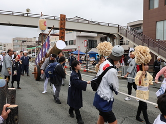 三町子供車運行
