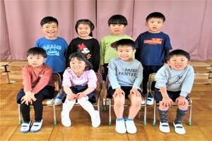 5歳児のクラス写真
