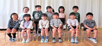 4歳児のクラス写真