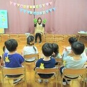 てあそびをしているところ