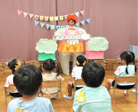 雷の親子の話をしているところ