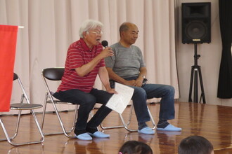 質問に答える方たち