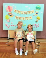 誕生児が写真撮影