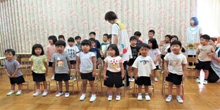 みんなから歌のプレゼント