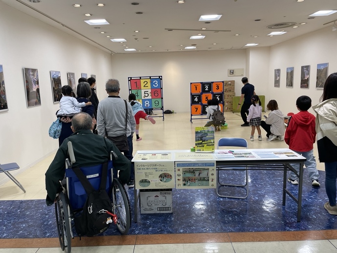 インクルーシブスポーツ体験コーナー