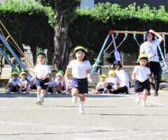 4歳児かけっこ