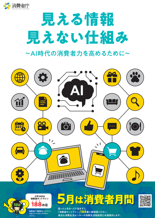 消費者月間ポスター