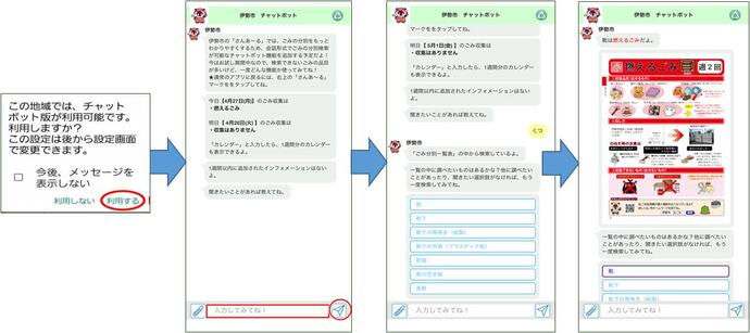 チャットボットの方法