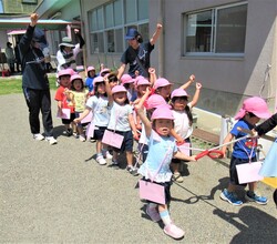 3歳児がスタートしたところ
