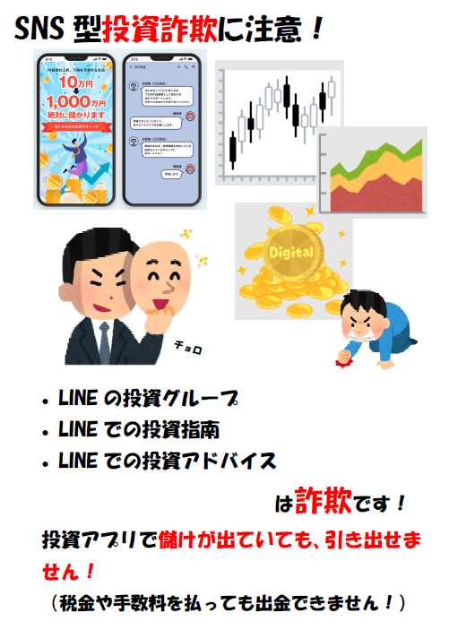 SNS型投資詐欺