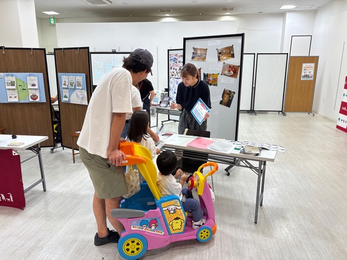 地域おこし協力隊活動フェアの様子