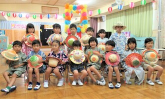 5歳児の集合写真