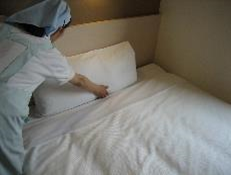 掃除中の様子