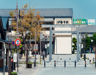 写真：伊勢市駅前